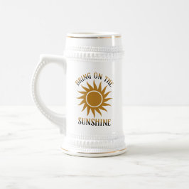 Breng het Zonneschijn Goud Bierpul