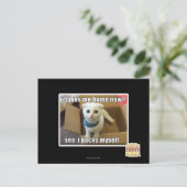 Breng ik me nu naar huis? briefkaart (Staand voorkant)
