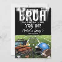 Breng je binnen? BBQ Football Game Time Kind's Ver
