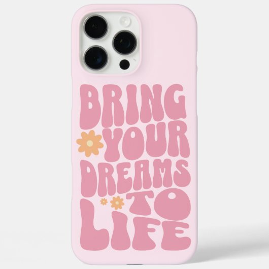 Breng je dromen tot leven Case-Mate iPhone case (Achterkant)