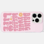 Breng je dromen tot leven Case-Mate iPhone case (Achterkant (horizontaal))