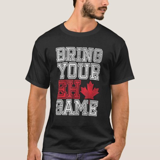 Breng je Eh Game Canada T-shirt (Voorkant)