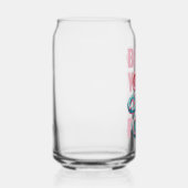 Breng je eigen poolparty roze blikvorm glas (Rechts)