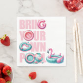 Breng je eigen poolparty servet (Insitu)