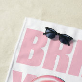 Breng je eigen poolparty strandlaken (In situ)