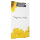 Breng je eigen zonnezonnebloemen klembord (Rechts)