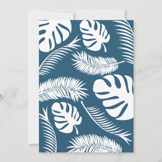 Breng Je Eigen Zwembad Zomerfeest  Kaart (Achterkant)