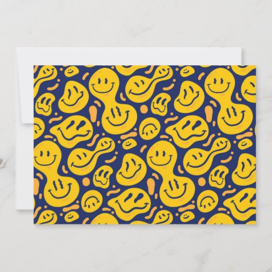 Breng je in trendy jongen verjaardag kaart (Achterkant)