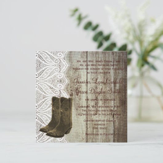 Breng je weduwschap-uitvindingen kaart (Staand voorkant)