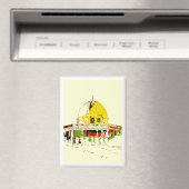 Breng Jeruzalem naar huis: koepel van de rotsmagne Magneet (Insitu (Vaatwasser))