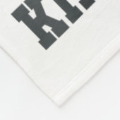 Breng kamperen in de kleuterschool Tiny Bigfoot Ca Fleece Deken (Hoek)