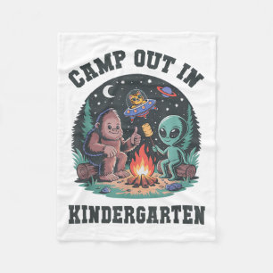 Breng kamperen in de kleuterschool Tiny Bigfoot Ca Fleece Deken