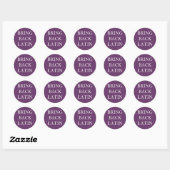 Breng Latijnse Sticker terug (Vel)
