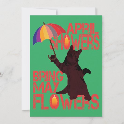 Breng May Flowers Kaart (Voorkant)