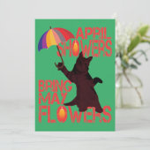 Breng May Flowers Kaart (Staand voorkant)