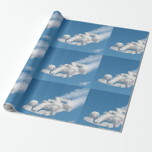 Breng me cloud racer, surreal F1 sky art premium w Cadeaupapier