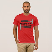 Breng me de rotsen - Geology Hammer T-shirt (Voorkant volledig)