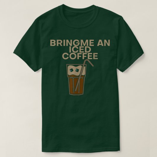 Breng me een i-coffee t-shirt (Design voorkant)