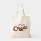 Breng me een i-coffee tote bag (Achterkant)