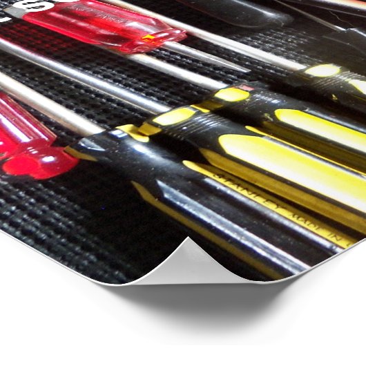 Breng me een schroevendraaier poster (Hoek)