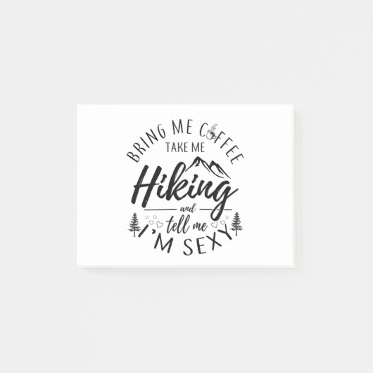 Breng me koffie post-it® notes (Voorkant)