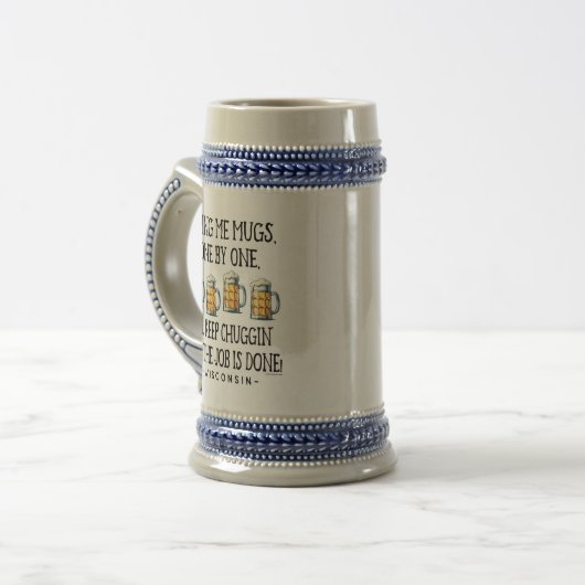 Breng Me Mugs Stein Bierpul (Voorkant links)