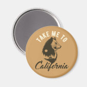 Breng me naar Californië Magneet (Voorkant / Achterkant)