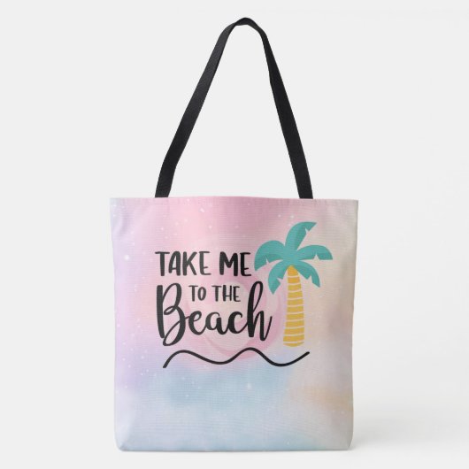 Breng me naar de Beach Canvas tas (Voorkant)