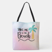 Breng me naar de Beach Canvas tas (Achterkant)