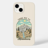 Breng me naar de bergen Case-Mate iPhone case (Achterkant)
