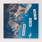 Breng me naar de bergen legpuzzel (Horizontaal)