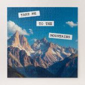 Breng me naar de bergen legpuzzel (Verticaal)