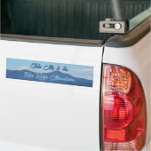 Breng me naar de Blue Ridge Mountains Fotografisch Bumpersticker (Op Truck)