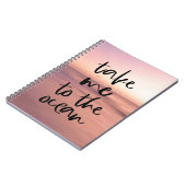 Breng me naar de oceaan notitieboek (Linkerzijde)