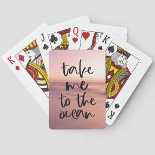 Breng me naar de oceaan pokerkaarten