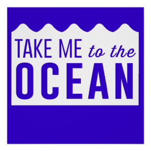 Breng me naar de oceaan poster
