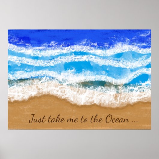 Breng me naar de oceaan, Poster Art (Voorkant)