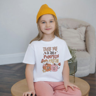 Breng me naar de pompoen patch, Herfst vibes Kinde T-shirt