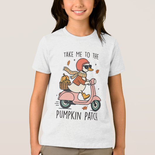 Breng me naar de Pumpkin Patch Herfst T-shirt (Voorkant)