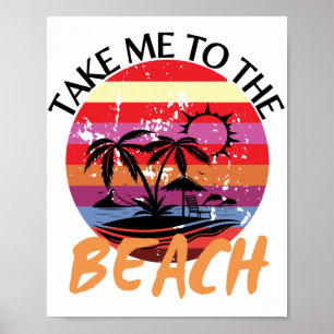  breng me naar de zomervakantie poster