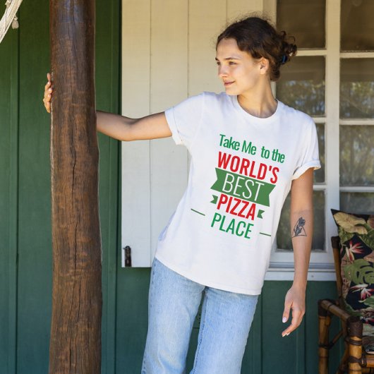 Breng me naar een Pizza-plek T-shirt