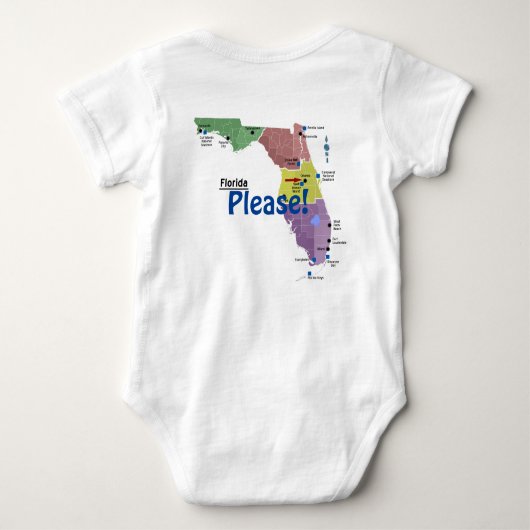 Breng me naar Florida! Romper (Achterkant)