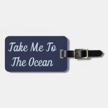 Breng me naar het Bagagelabel van de oceaan