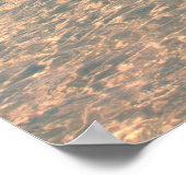 Breng me naar het Beach Zee Blue Sky Gold Sand Poster (Hoek)