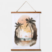 Breng me naar het strand hangend wandkleed (Voorkant)