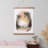 Breng me naar het strand hangend wandkleed (Slaapkamer)