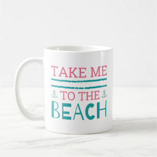 Breng me naar het strand koffiemok