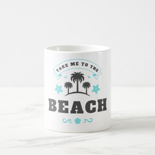 Breng me naar het strand koffiemok (Center)