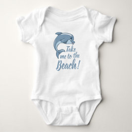 Breng me naar het strand met baby Dolphin Romper