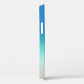 "Breng me naar het strand" Modern Blue Ombre Case-Mate iPhone Case (Achterkant / Rechts)